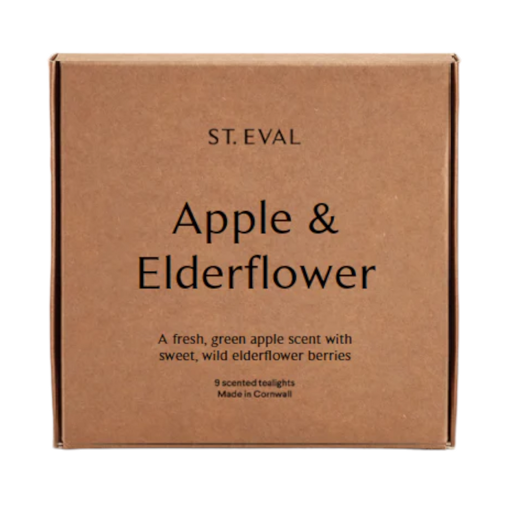 St Eval Apple & Elderflower Scented Tealights