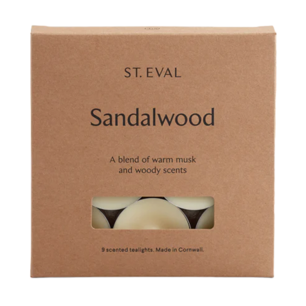 St Eval Sandalwood Scented Tealights