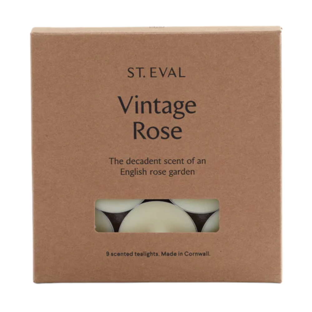 St Eval Vintage Rose Scented Tealights